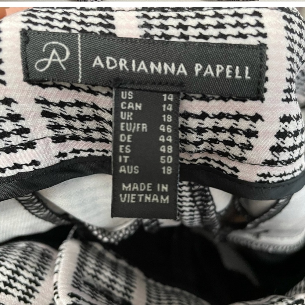 Adriana Papell houndstooth pants - Picture 5 of 7